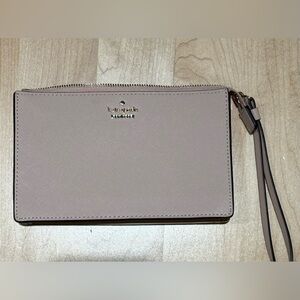 Kate Spade Pale Pink Wristlet with Strap